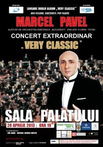 poster concert Marcel Pavel
