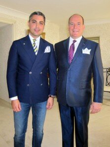 Alexandru Ciucu şi Principele Albert de Monaco
