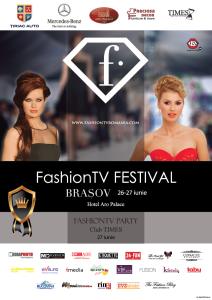 Afis FashionTV Festival Brasov